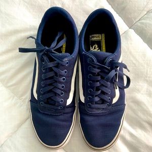 Navy Blue Orthopedic Vans Skate Highs